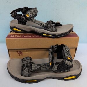 Camel Crown Men's Waterproof Hiking Outdoor Sandals US 9.5M Grey Black